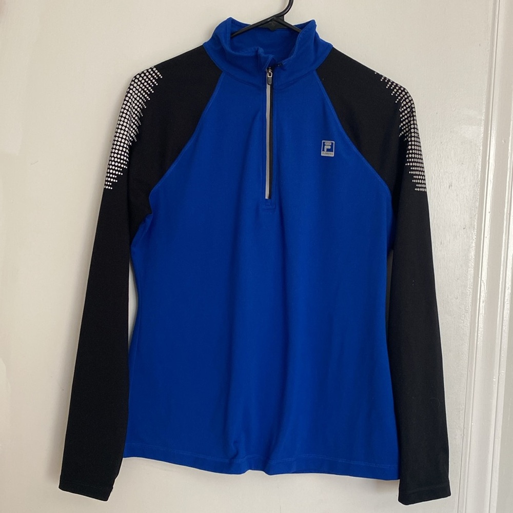 Fila Sport Running Performance Long Sleeve 1/4 Zip Pullover